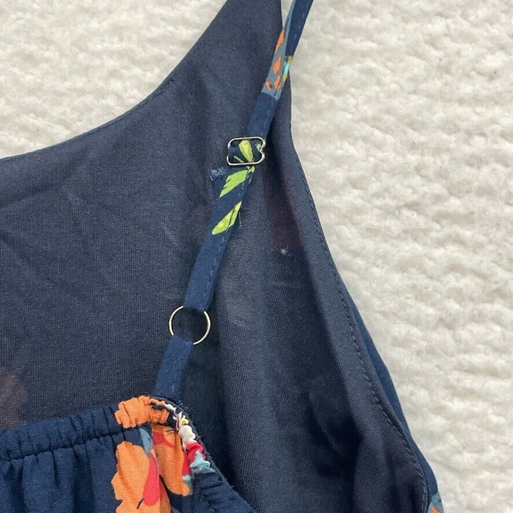 Kiwi and Punch Dress Womens Extra Small Blue Floral Beach Hawaiian Flowy Light - Picture 6 of 13